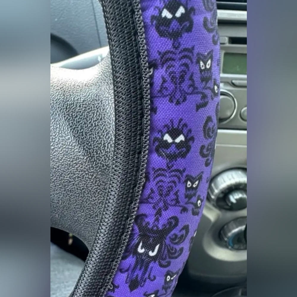 New Haunted mansion steering wheel cover Universal